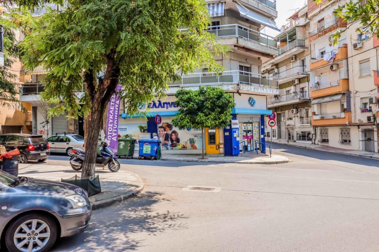 Happy Traveller - Luxury, Free Parking Apartment Thessaloniki Exterior photo